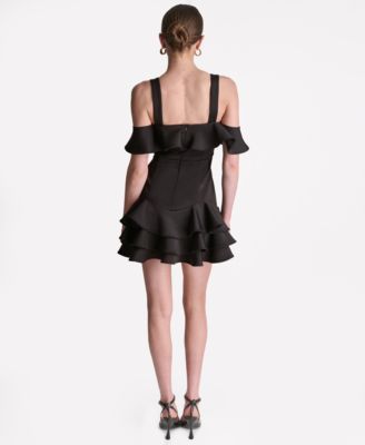 macys short black dress Women's Little Black Mini Dresses