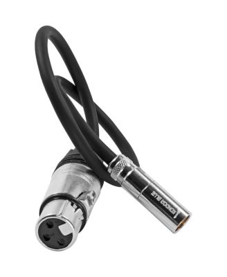 16" TA4M 4-Pin Mini XLR Male to 3-Pin XLR Female Audio Cable