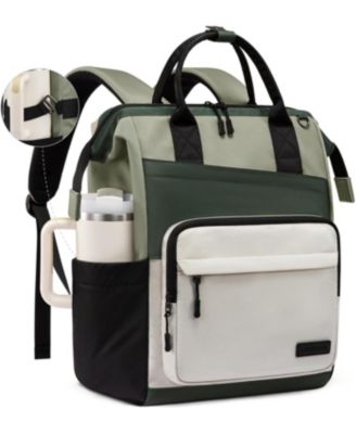 Laptop Backpack for Women, 15.6 Inch Travel Backpack for Work College Business, Water Resistant Teacher Nurse Bag