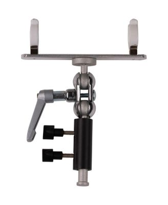 Pavotube Single T12 LED Tube Holder with Swivel Ball Joint and 5/8 inch  Baby Pin