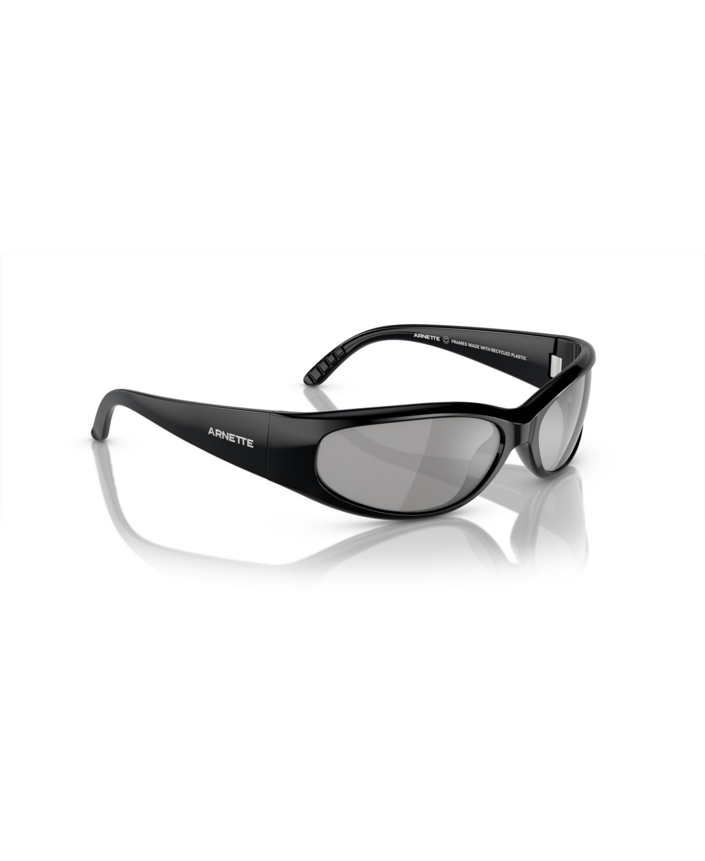 Мужские солнцезащитные очки Arnette Polarized Catfish Sunglasses, AN4302, цвет: Чёрный — фото 6