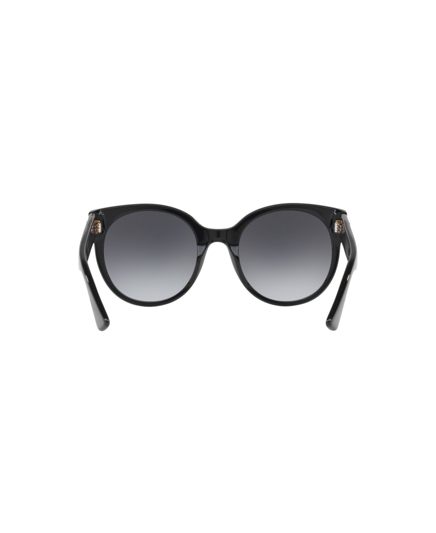 Женские солнцезащитные очки Gucci Round Sunglasses, GG0035SN GC001661, цвет: Чёрный — фото 4