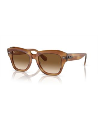 Unisex State Street Square Sunglasses, RB2186