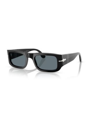 Unisex Polarized Rectangle Sunglasses, PO3362S