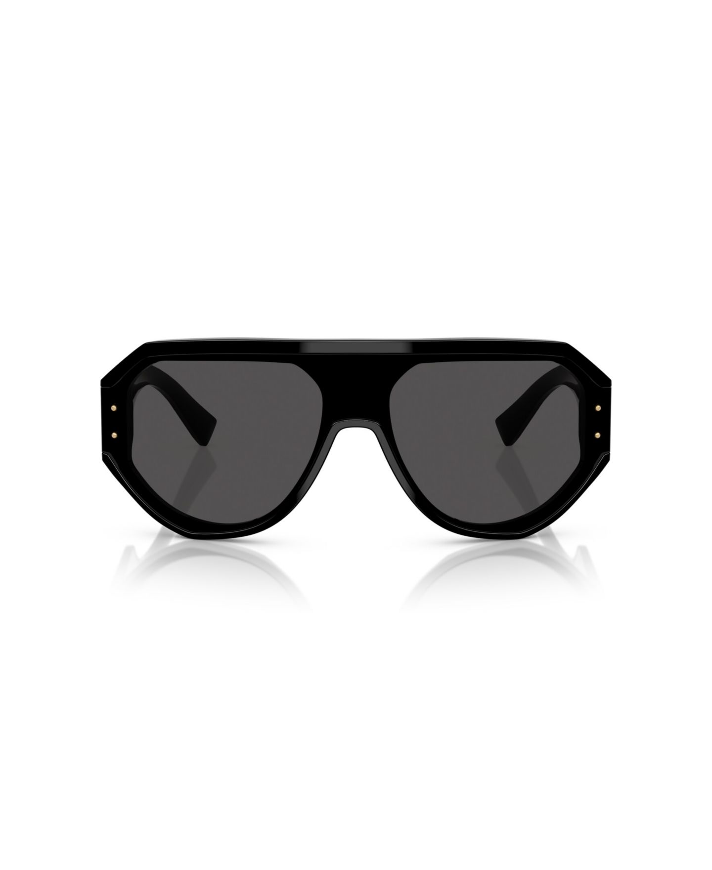 Мужские солнцезащитные очки Dolce&Gabbana Pilot Sunglasses, DG4481F, цвет: Чёрный — фото 2