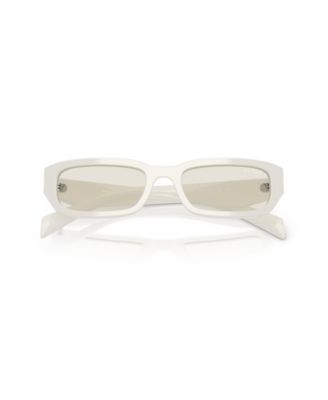 Prada Women\'s White and Cream Sunglasses PRADA POEME Ivory White PR29PS 29P WOMEN Authentic Chunky  main image 3
