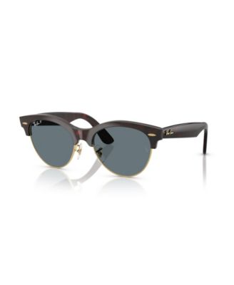 Unisex Polarized Clubmaster Way Square Sunglasses,RB2341
