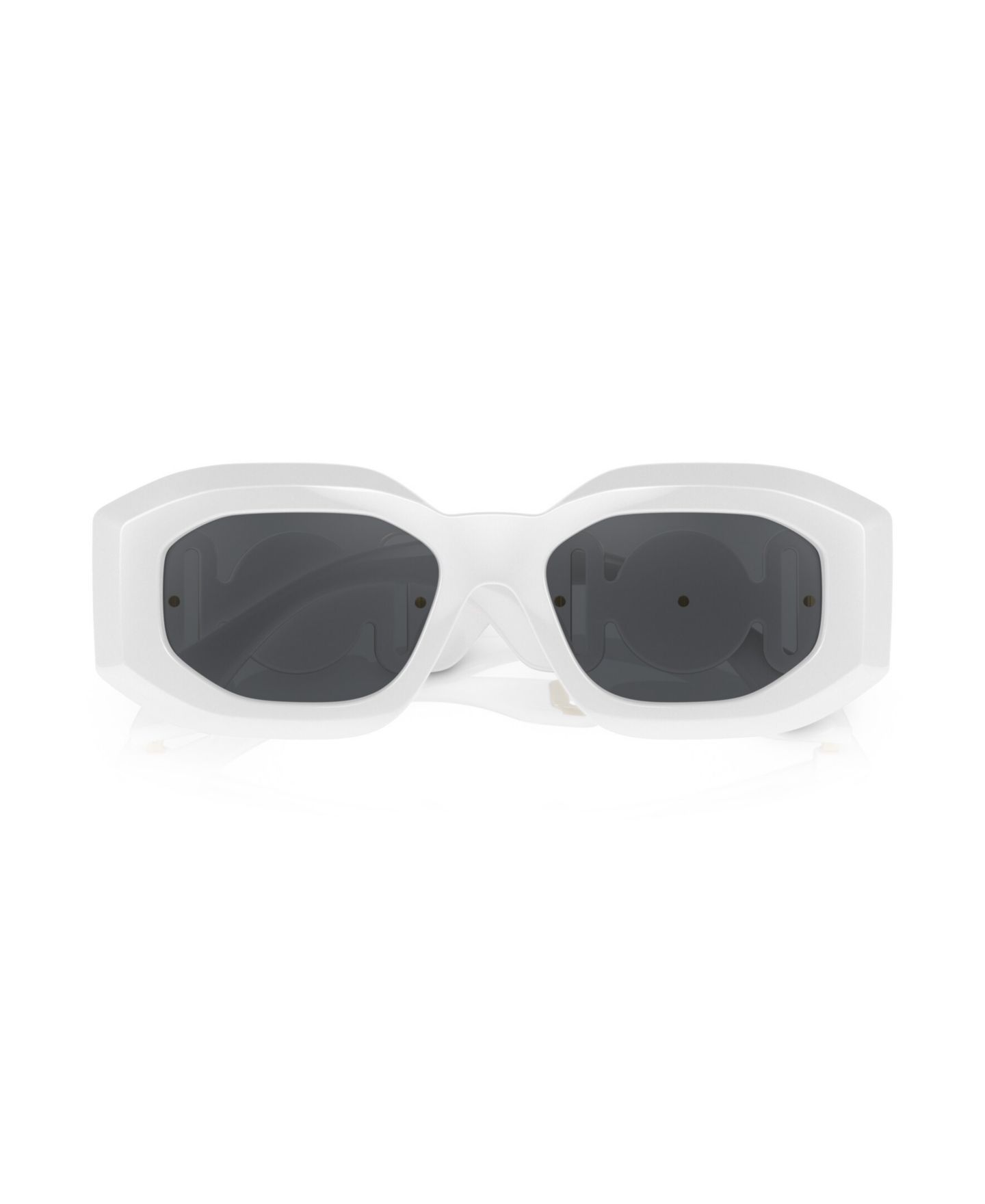 Мужские солнцезащитные очки Versace Geometric Sunglasses, VE4425U, цвет: Белый — фото 5