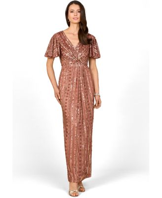Women's Brown Formal & Black Tie Dresses | Macy's