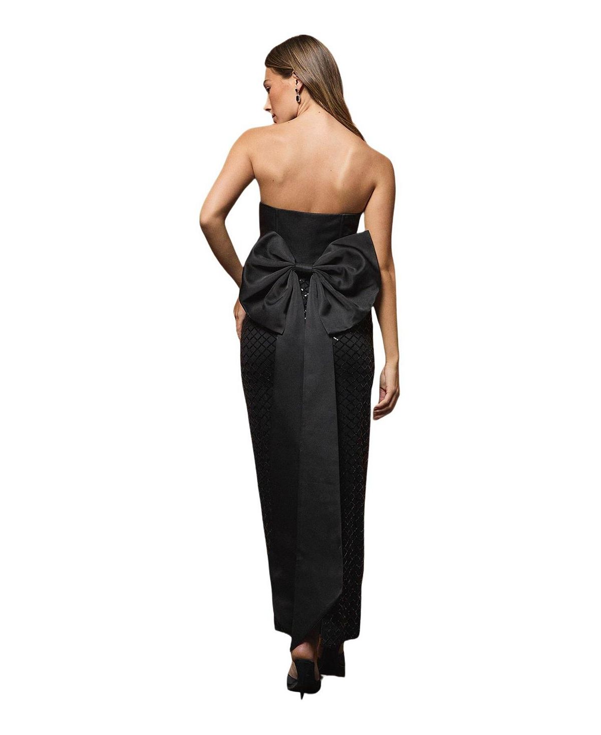 Coast Women's Sequin Bandeau Column Dress view 3 — MAYCSS fashion products