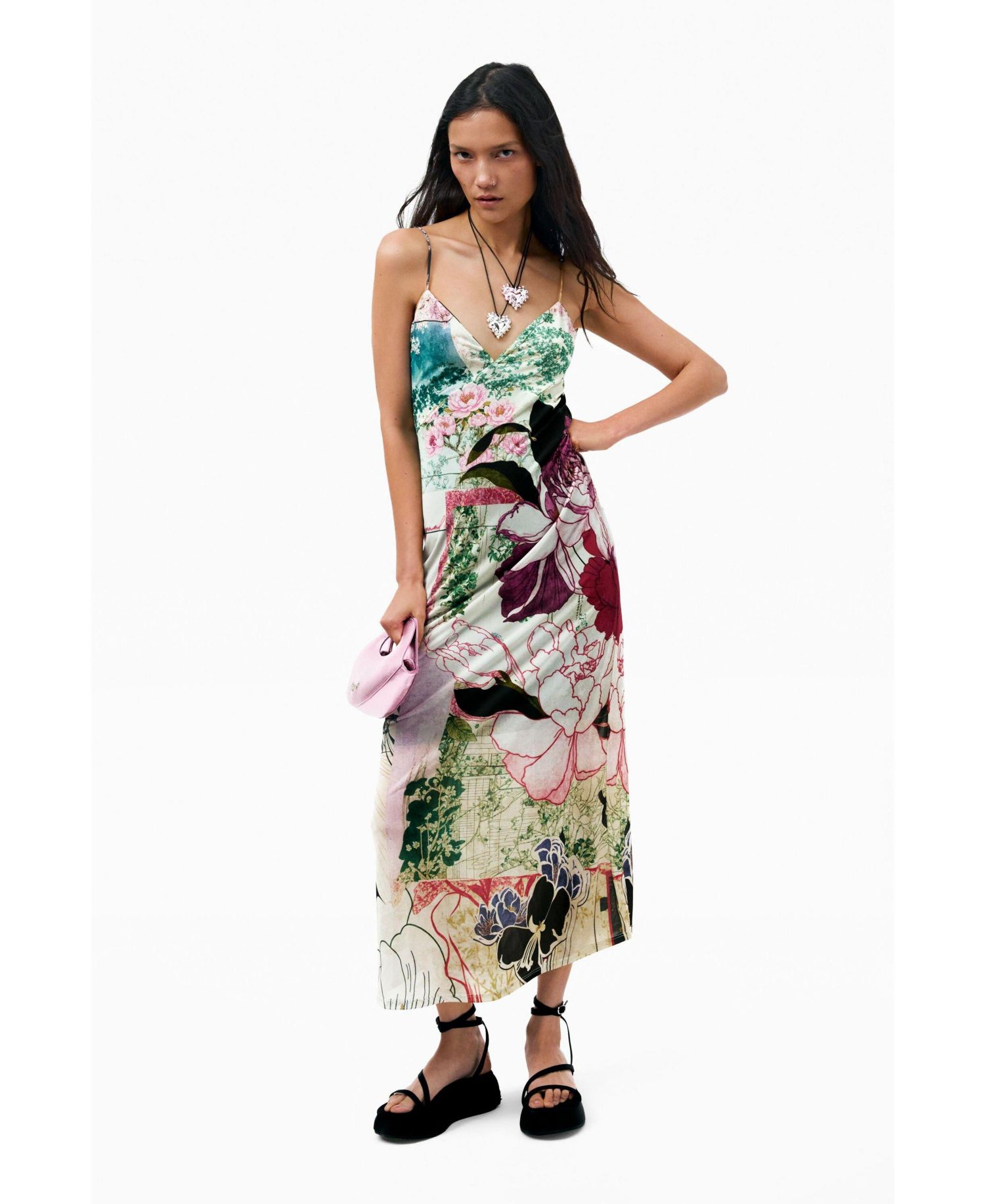Women's Printed strappy dress