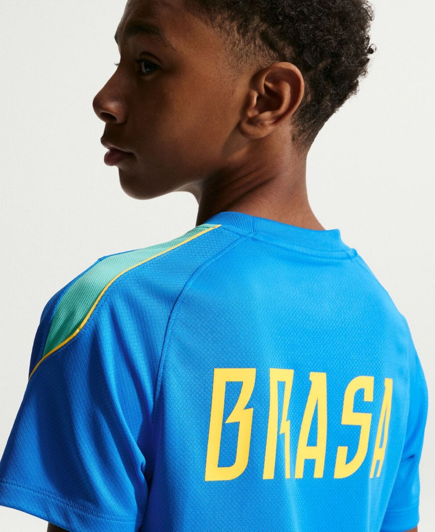 Детская футболка Nike Brazil National Team 2026 Strike Dri-FIT, синяя — фото 5