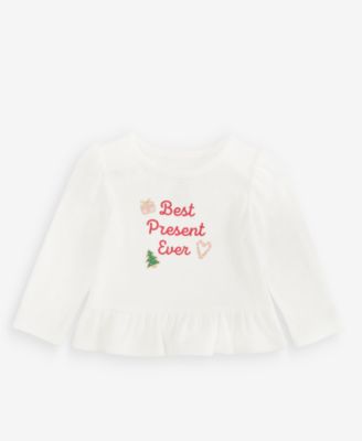 Toddler Girls' Mix & Match Best Present Peplum Top