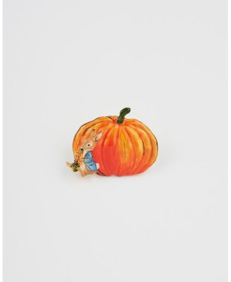 Peter Rabbit Pumpkin Brooch