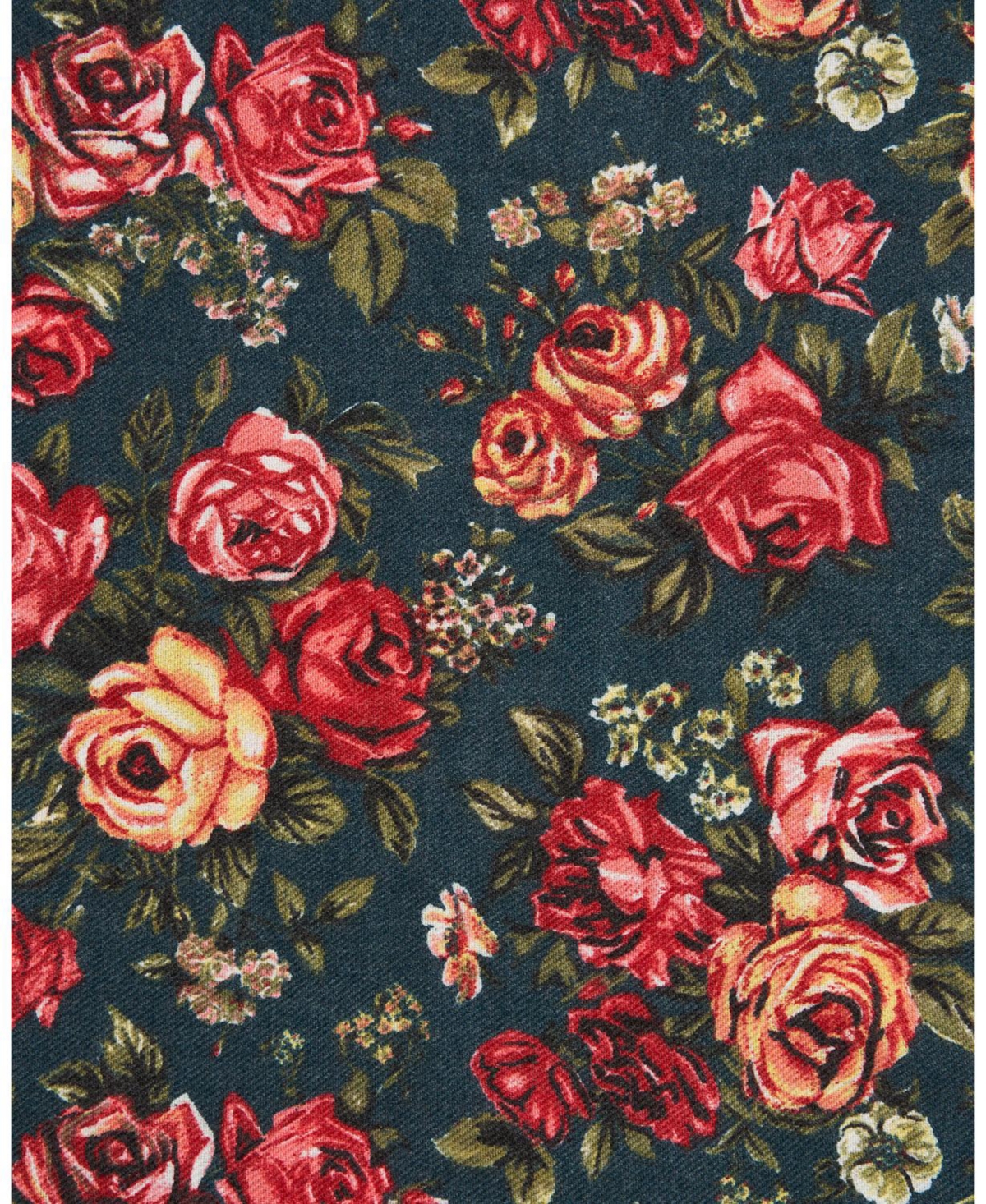 Fable England Roses Teal Pashmina Scarf