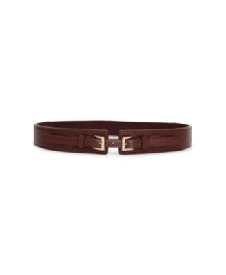 London Fog Leather Waist Belt