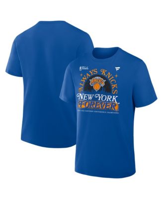 Men's Royal New York Knicks 2026 Eastern Conference Champions Hometown T-Shirt