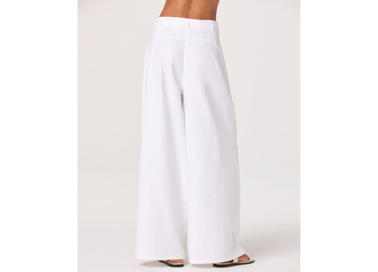 Women's Aiden High-Rise Wide-Leg Woven Pants
