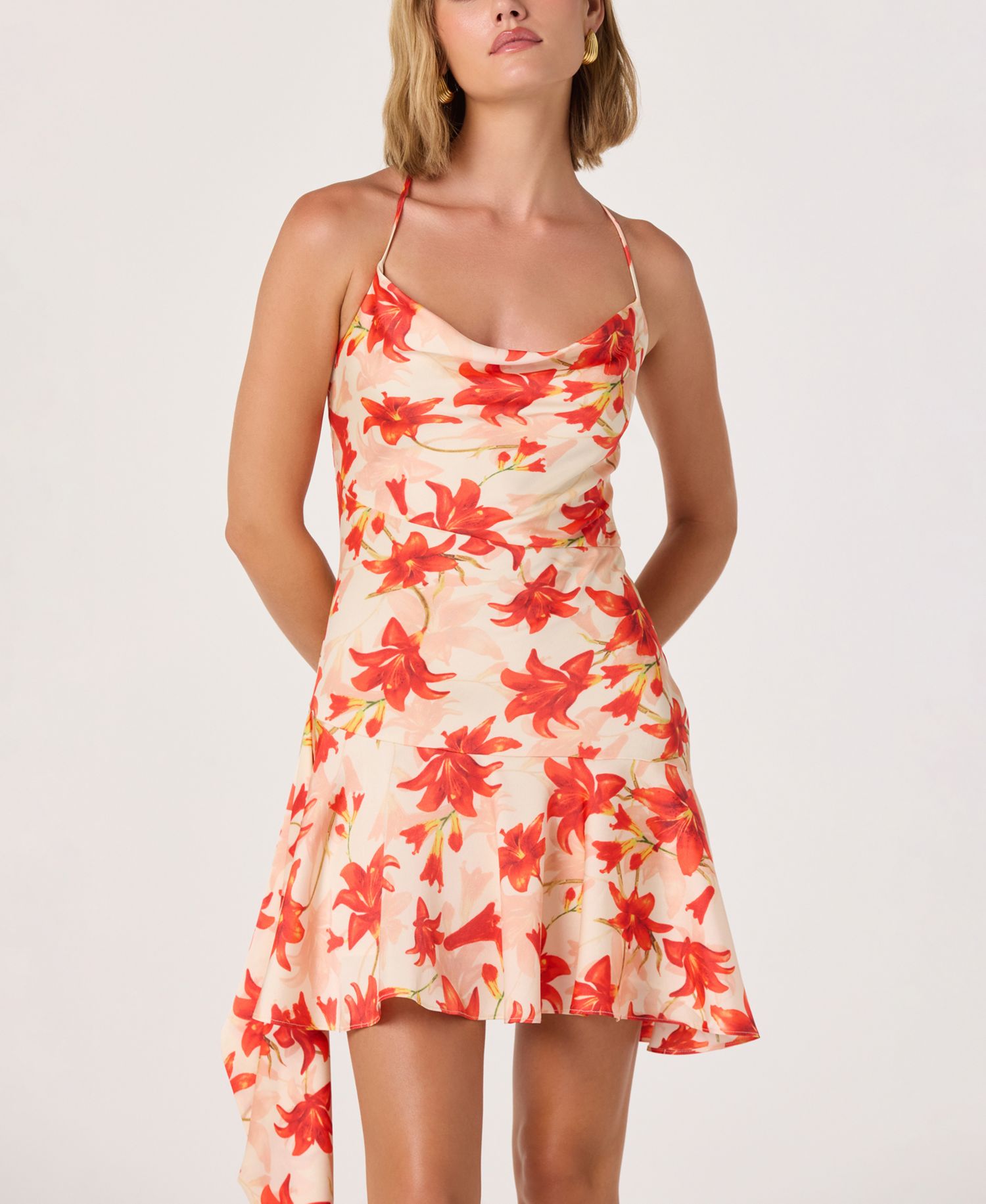 Women's Cowl Neck Dress