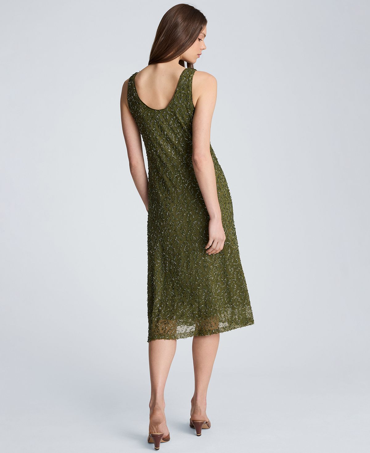Kenneth Cole Women's Bias Scoop Neck Long Slip Dress view 5 — MAYCSS fashion products