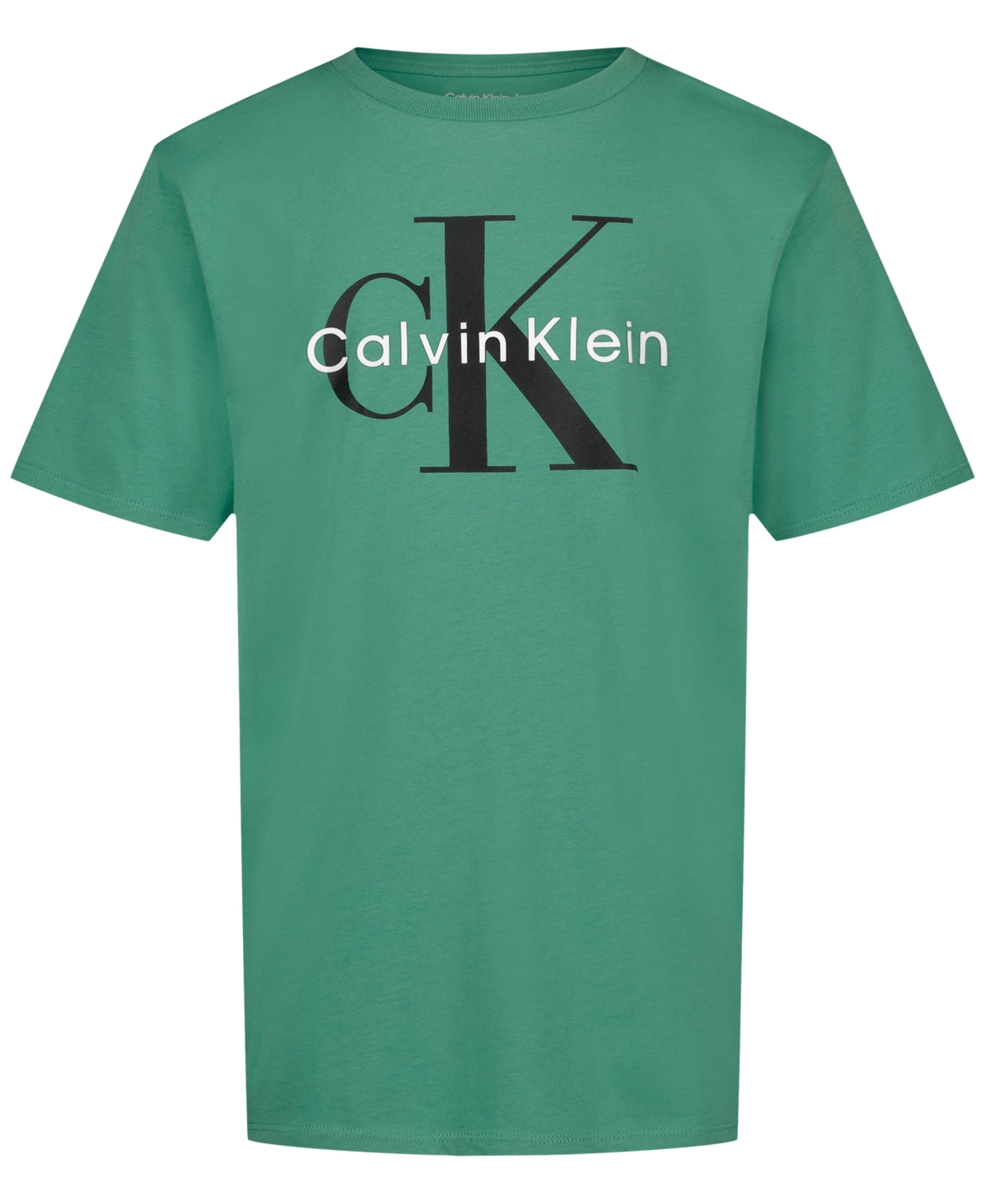 Calvin Klein Boys' 8-20 Short-Sleeve T-Shirt - Beryl Green