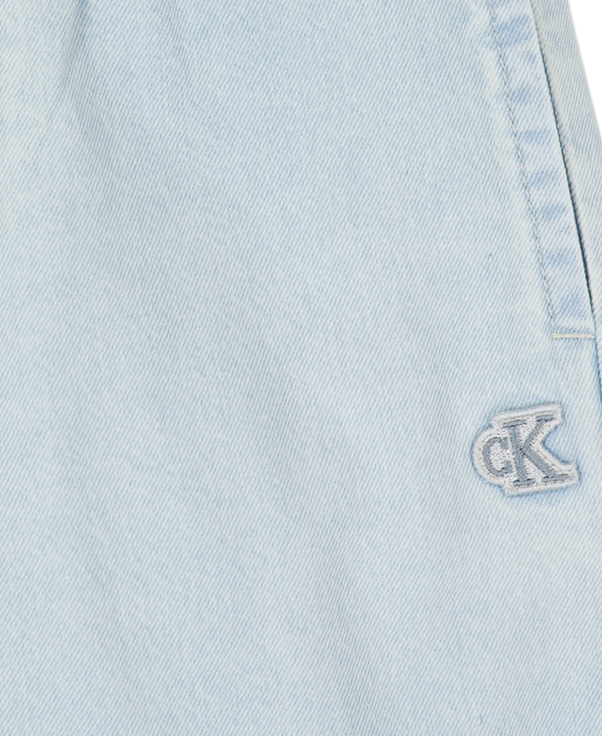 Calvin Klein Girls' 7-16 Logo Denim Jeans