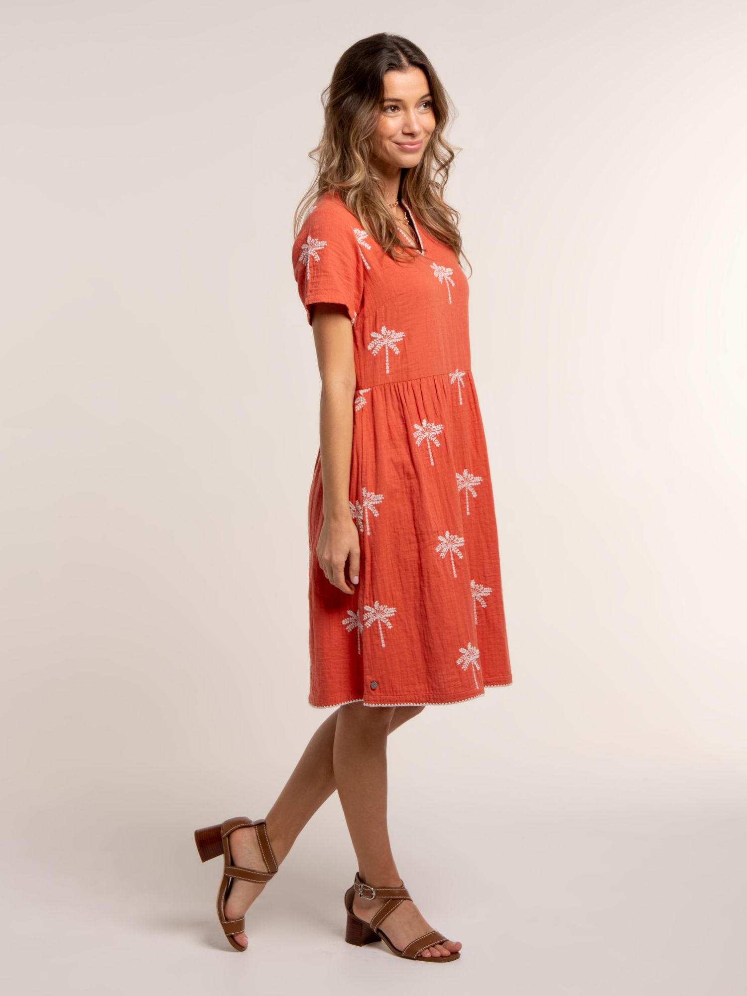 Women's Sol Embroidered Midi Dress