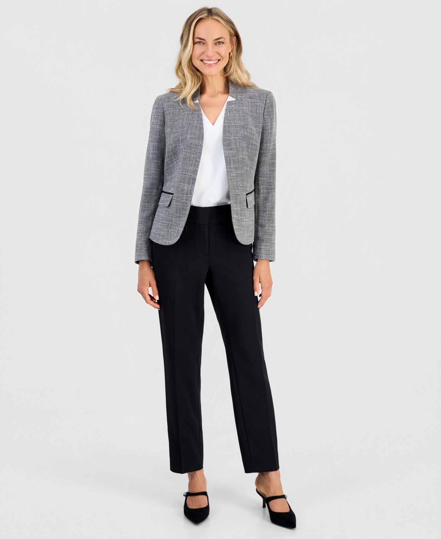 Women's Ava Straight-Leg Zip-Pocket Pants