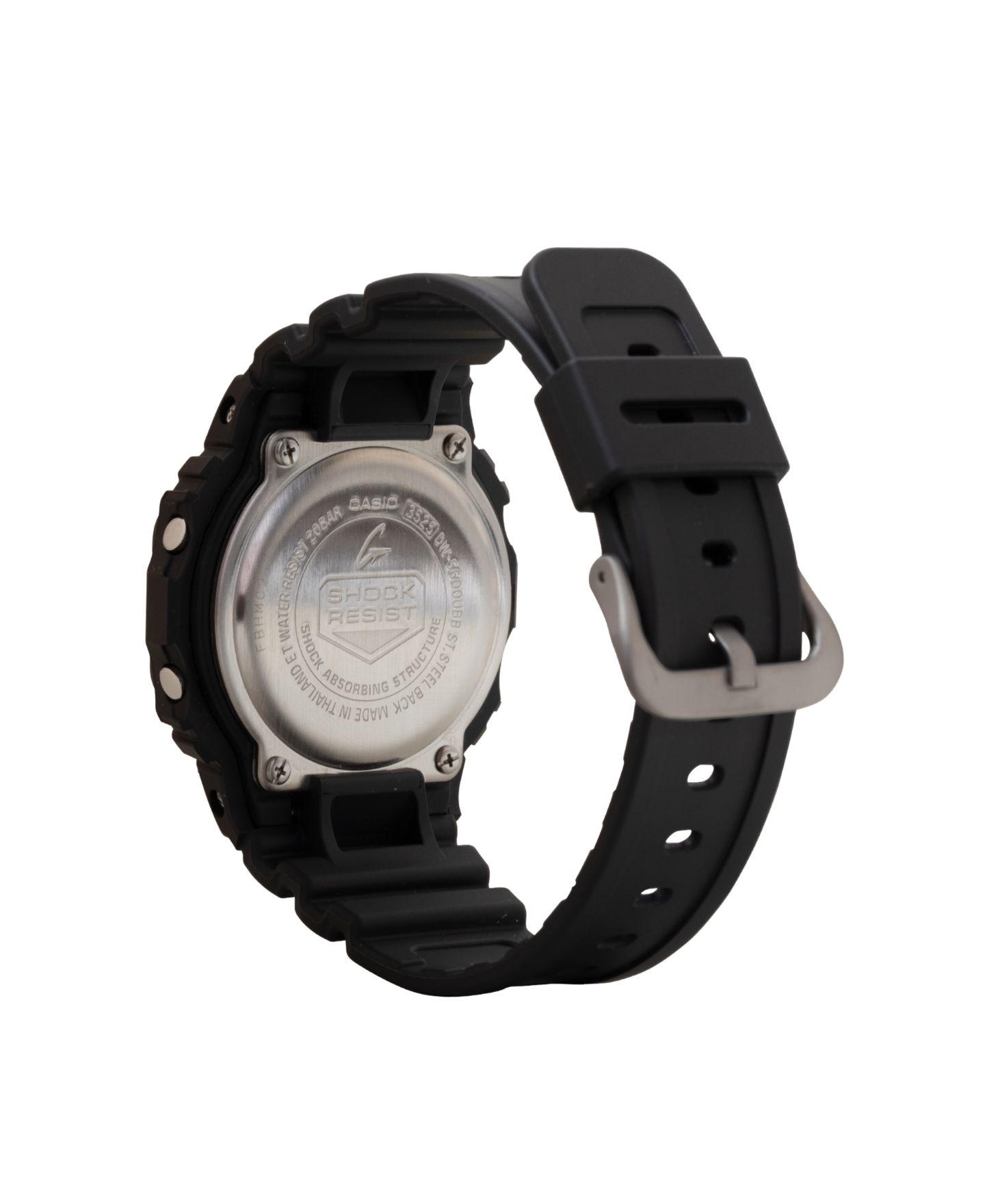 Часы G-Shock Unisex Japanese Quartz Black Resin Watch 42.8mm — фото 2