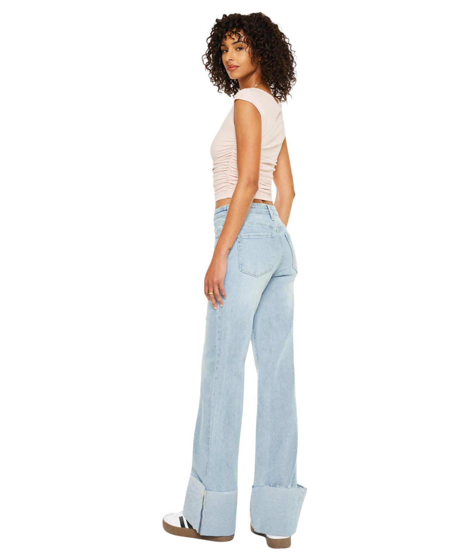 Women's Franny Essentials High Rise Wide Flare Jeans