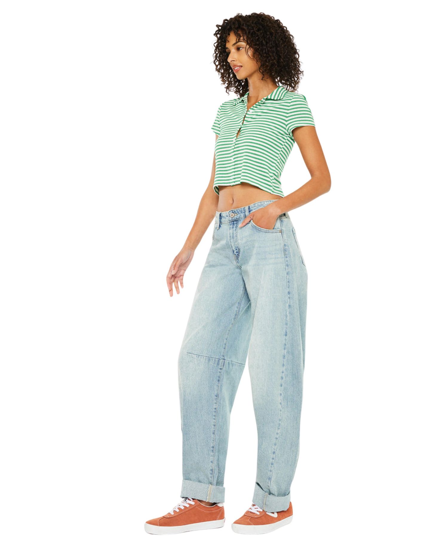 Women's Karin Low Slung Horseshoe Jeans
