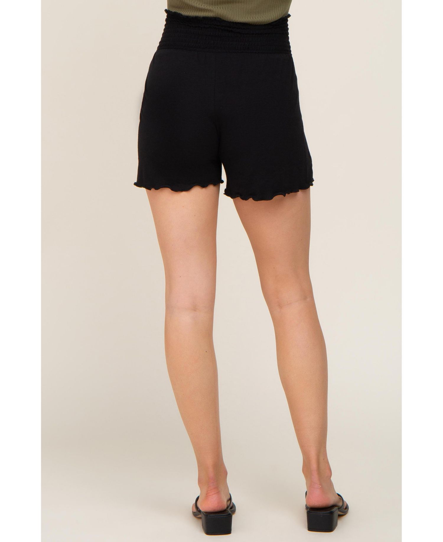 Women's Smocked Lounge Shorts