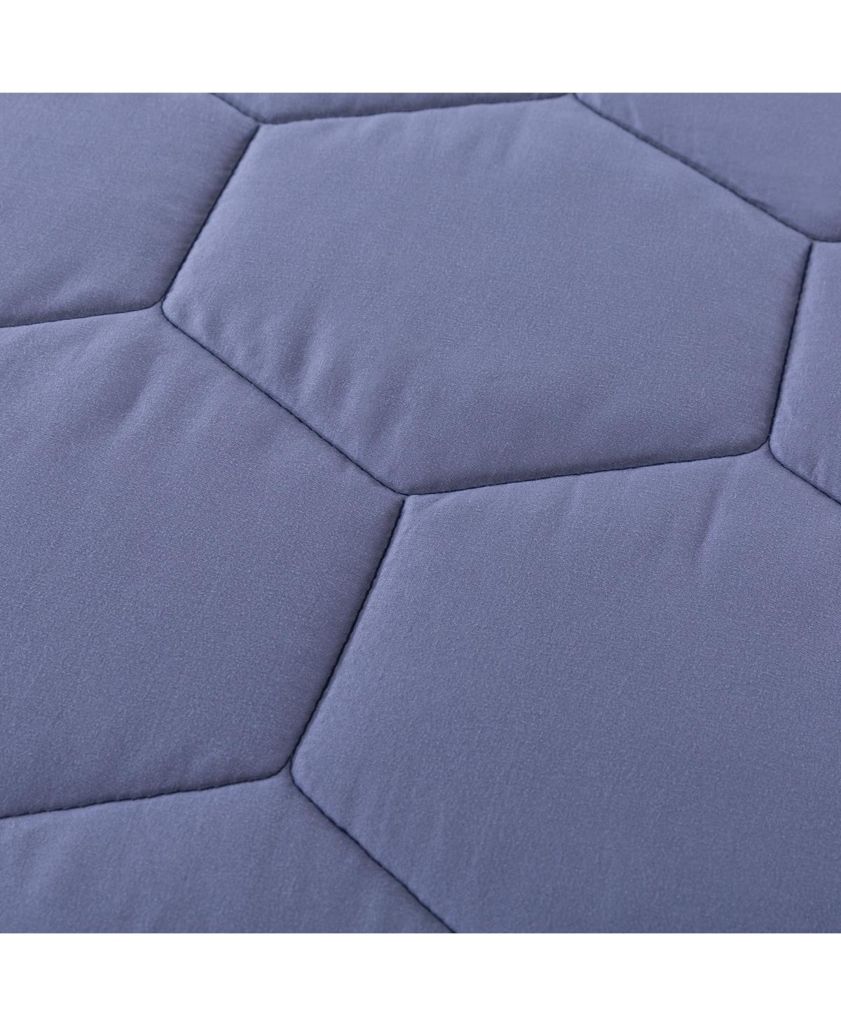 St. James Home Honeycomb Down Alternative Contrast Trim Blanket