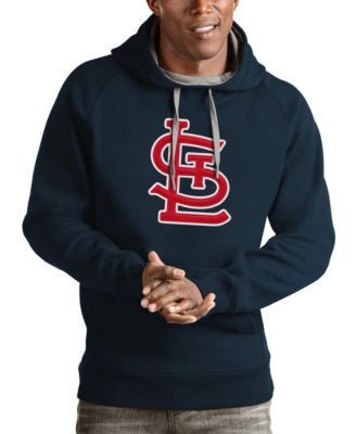 Men's Navy St. Louis Cardinals Victory Pullover Team Logo Hoodie