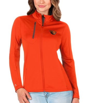 Women's Orange/Graphite Oregon State Beavers Generation Full-Zip Jacket