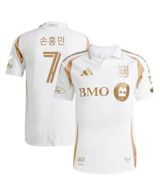 Men's Son Heung-Min White LAFC 2025 Secondary On-Field Authentic Jersey