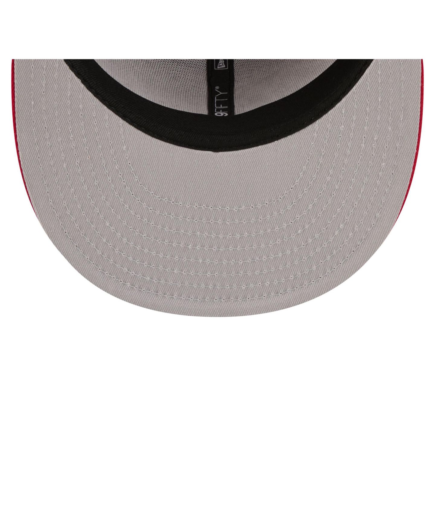 Мужская кепка New Era Scarlet San Francisco 49ers Core Team Script 9FIFTY Snapback Hat — фото 5