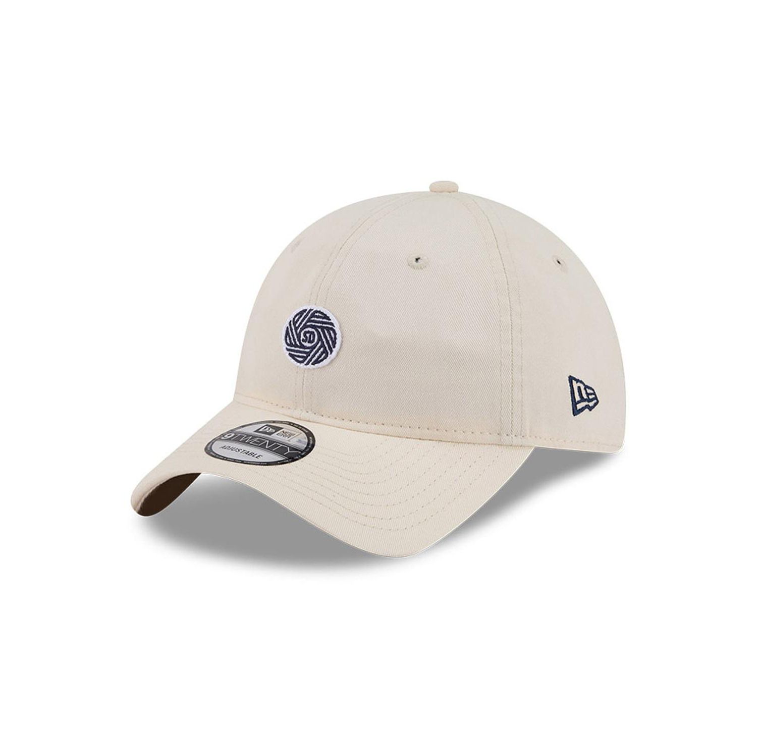 Men's Beige San Diego FC Micro Team Logo 9TWENTY Adjustable Hat