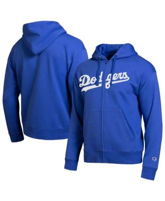Men's Los Angeles Dodgers Royal All-Star Wordmark Full-Zip Hoodie