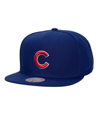 Men's and Women's Royal Chicago Cubs Side Logo Snapback Hat