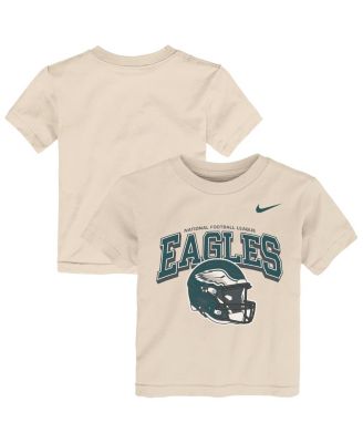 Toddler Natural Philadelphia Eagles Vintage Easy Lane T-Shirt