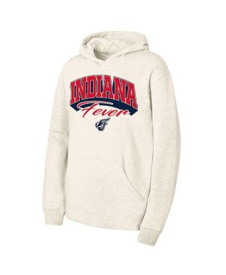 Big Boys and Girls Natural Indiana Fever Powerful Fleece Hoodie