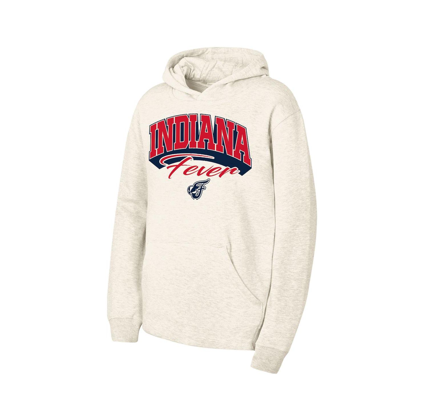 Big Boys and Girls Natural Indiana Fever Powerful Fleece Hoodie