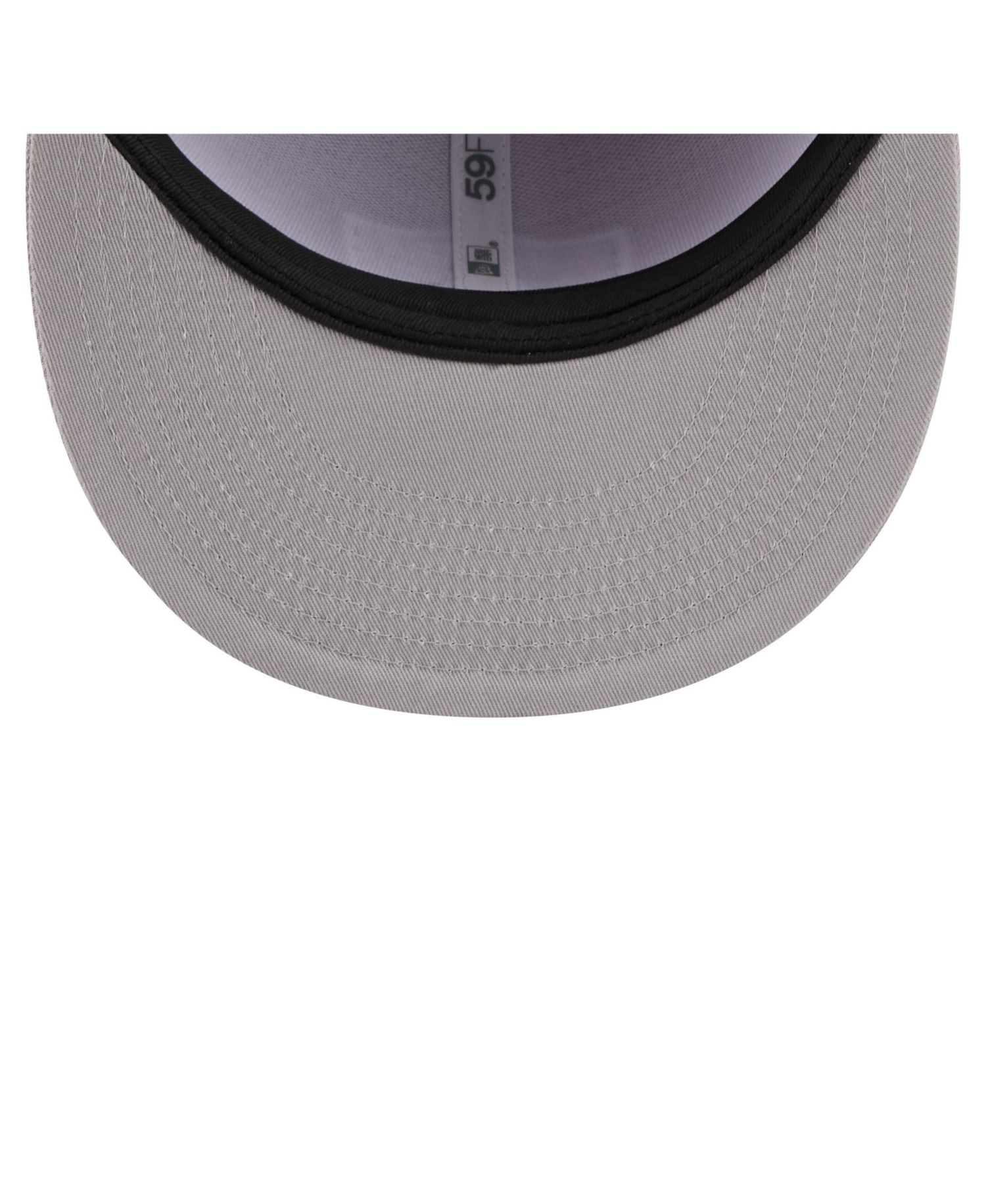 Men's Gray Las Vegas Raiders 59FIFTY Fitted Hat