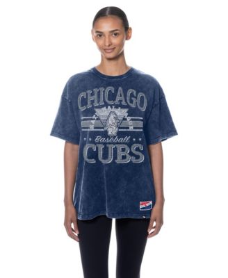 Women's Royal Chicago Cubs Oversized Boyfriend T-Shirt