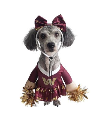 Washington Commanders Cheer Dog Costume