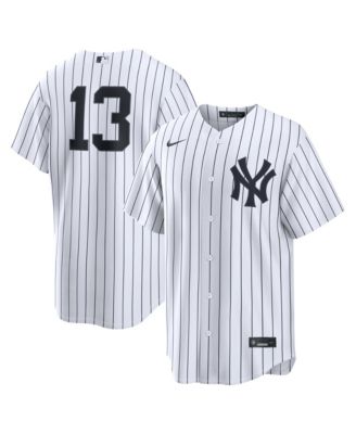 Men's Jazz Chisholm Jr. White New York Yankees Home Replica Jersey