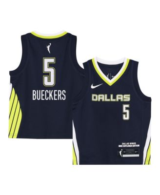 Toddler Paige Bueckers Navy Dallas Wings Victory Explorer Edition Jersey