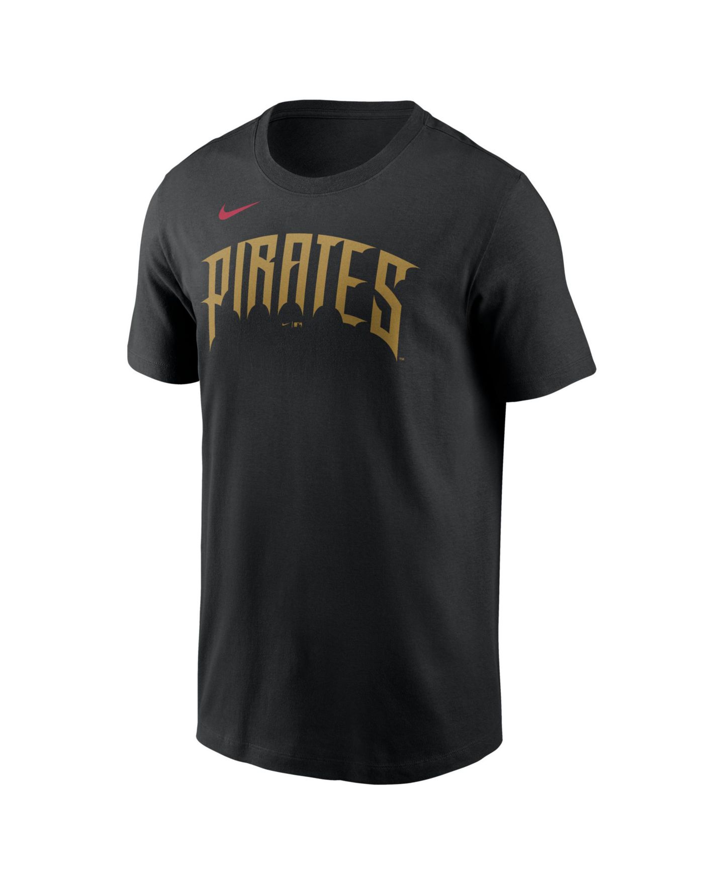 Мужская футболка Nike Konnor Griffin Black Pittsburgh Pirates 2026 City Connect Name and Number — фото 2