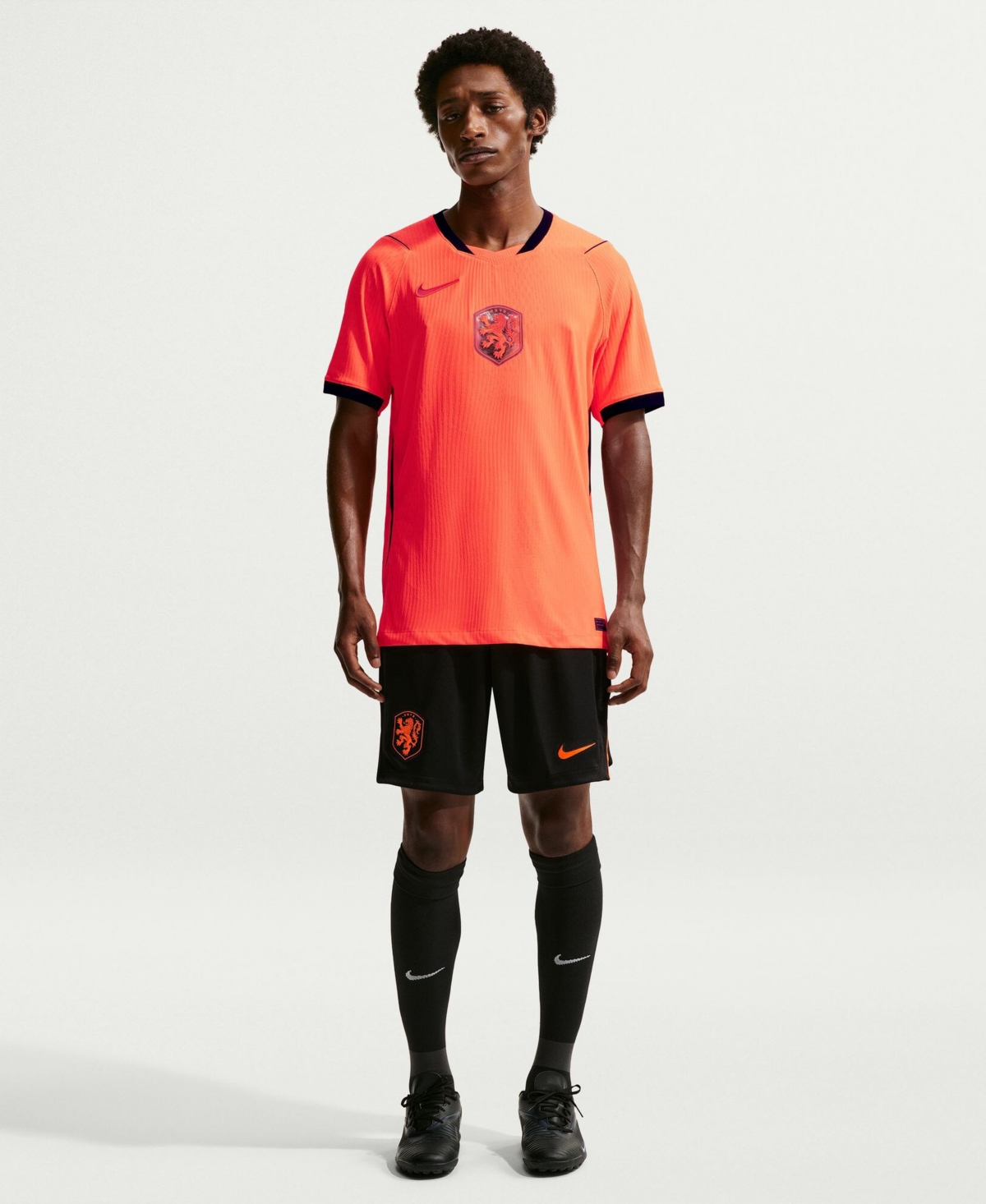 Nike Men's Black Netherlands National Team 2026 Home Stadium Replica Shorts